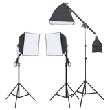Vidaxl Studio Lighting Set mit Stativ und Softbox - afbeelding 1