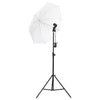Vidaxl Studio Lighting Set mit Hintergründen und Regenschirmen