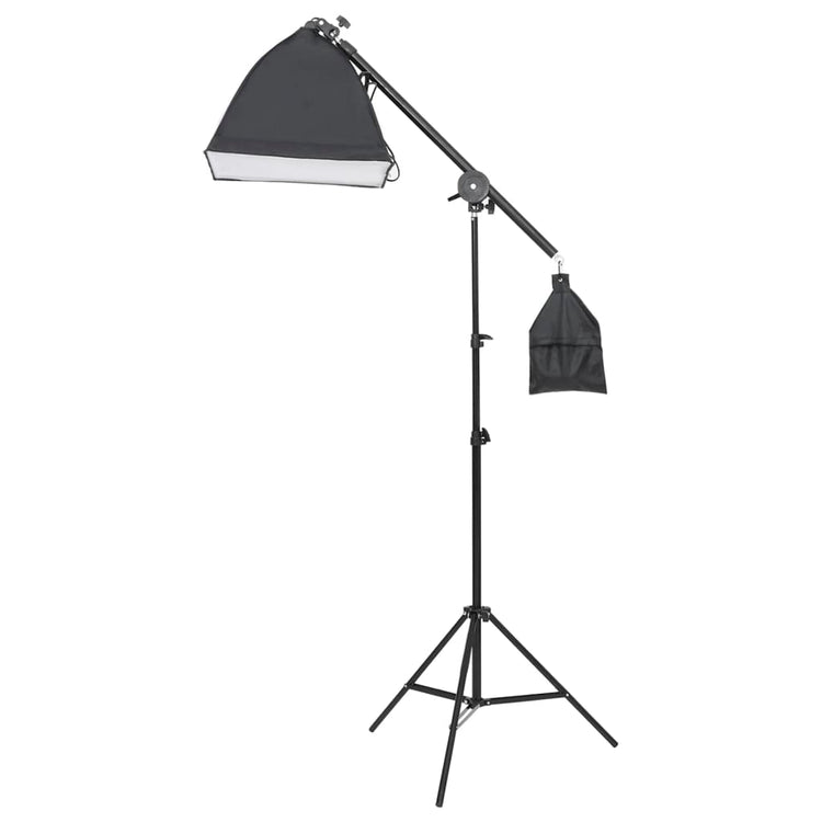 Vidaxl Fotostudio Lighting Set mit Hintergrund und Reflektor