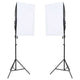 Vidaxl Studiolamps 2 St professionell 40x60 cm