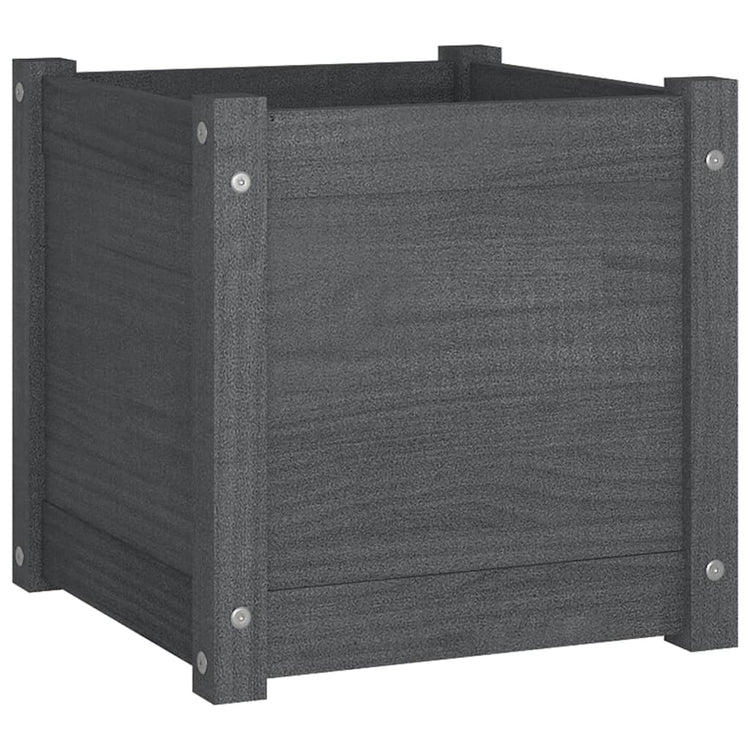 VIDAXL -Planungsbox 40x40x40 cm Festkiefergrau