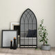 Vidaxl Mirror 100x45 cm Eisenschwarz