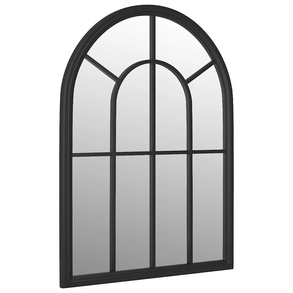 Vidaxl Mirror 60x45 cm Eisenschwarz