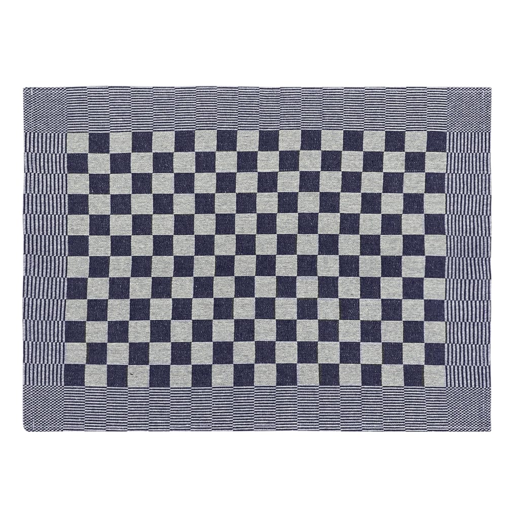 Vidaxl Küchentücher 10 ST 50 x 70 cm Baumwollblau und Weiß