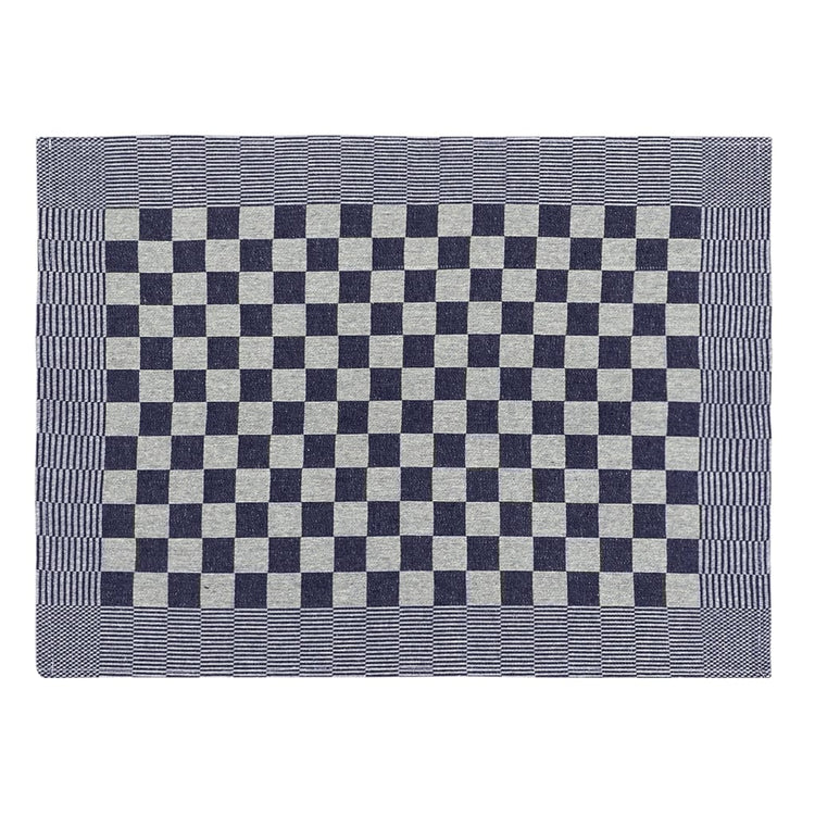 Vidaxl Küchentücher 10 ST 50 x 70 cm Baumwollblau und Weiß