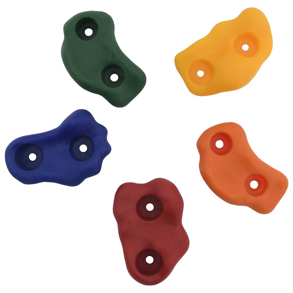 VIDAXL -Klettersteine ​​50 STs mit Seil mehrfach gelöscht