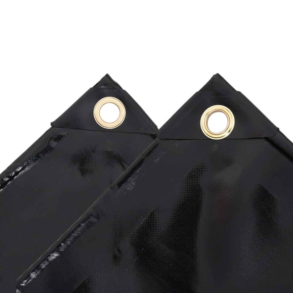 Vidaxl -Gerät 650 g m² 4x4 m schwarz