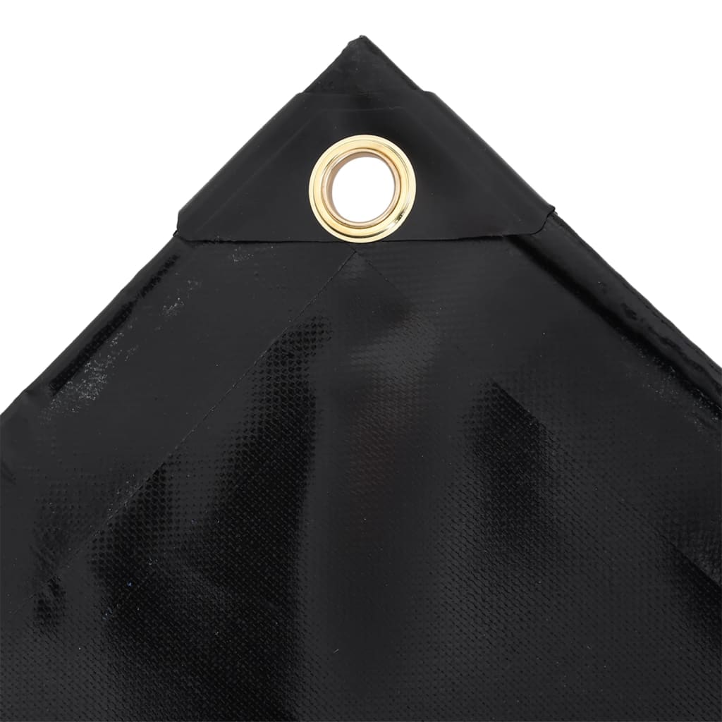 VidaXL Plane 650 g m² 4x5 m schwarz