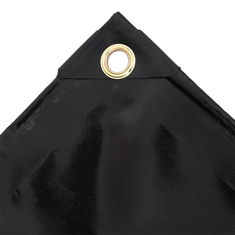 VidaXL Plane 650 g m² 4x5 m schwarz