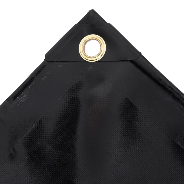 VidaXL Plane 650 g m² 4x7 m schwarz