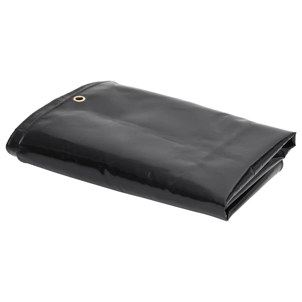 VidaXL Plane 650 g m² 4x8 m schwarz