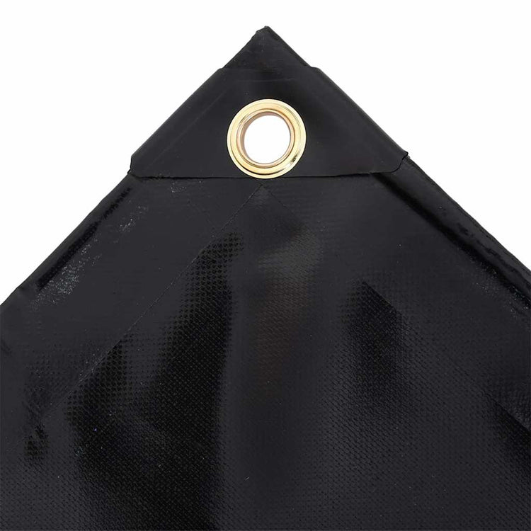 VidaXL Plane 650 g m² 4x8 m schwarz