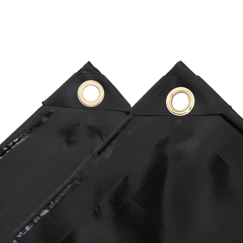 VidaXL Plane 650 g m² 4x8 m schwarz