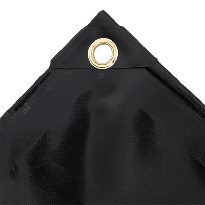VIDAXL -Gerät 650 g m² 1,5 x 6 m schwarz