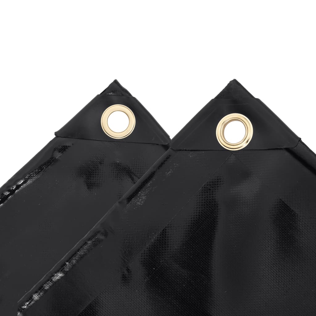 VIDAXL -Gerät 650 g m² 1,5 x 6 m schwarz