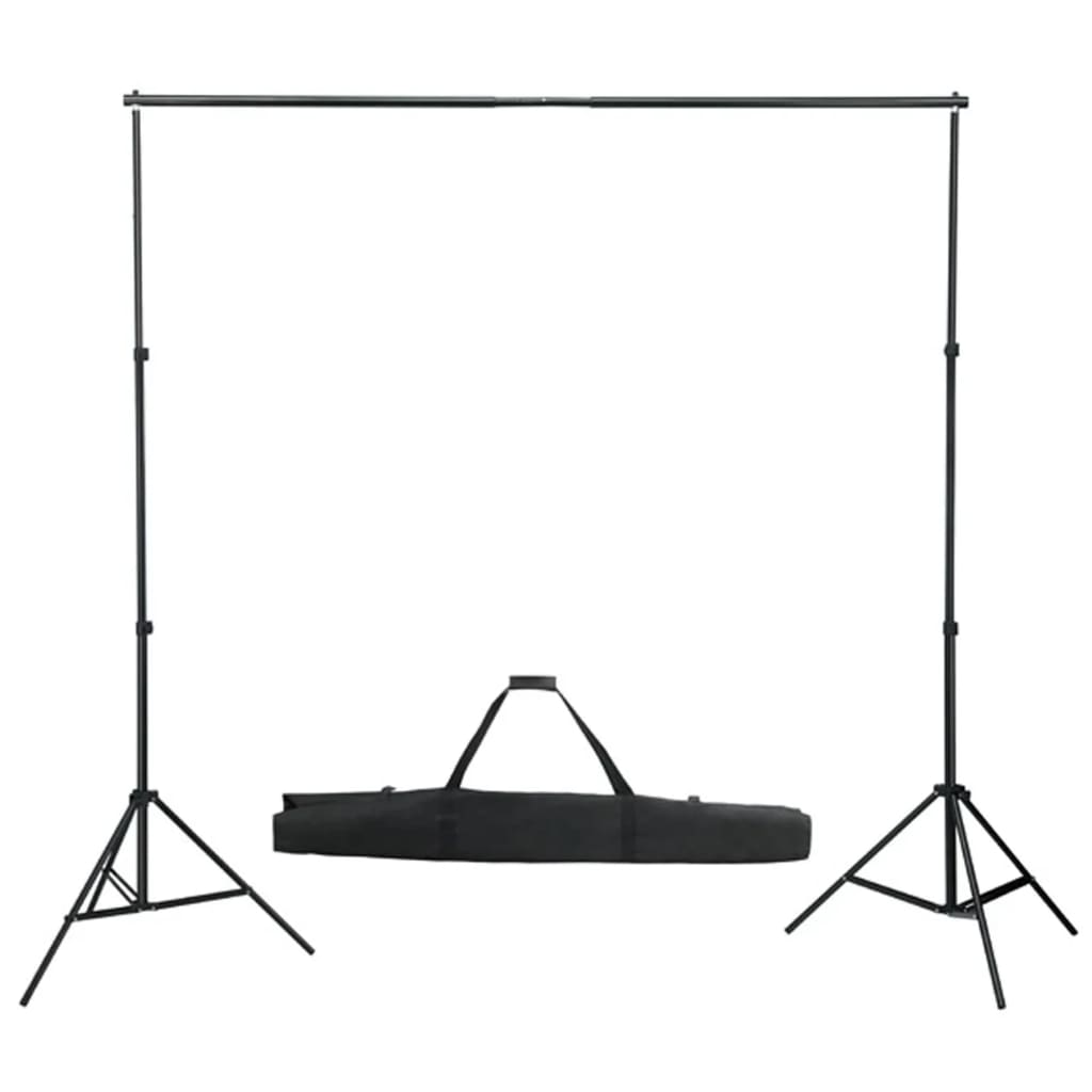 Vidaxl Photo Studio Set mit Beleuchtungsset und Hintergrund