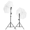 Vidaxl Photo Studio Set mit Beleuchtungsset und Hintergrund