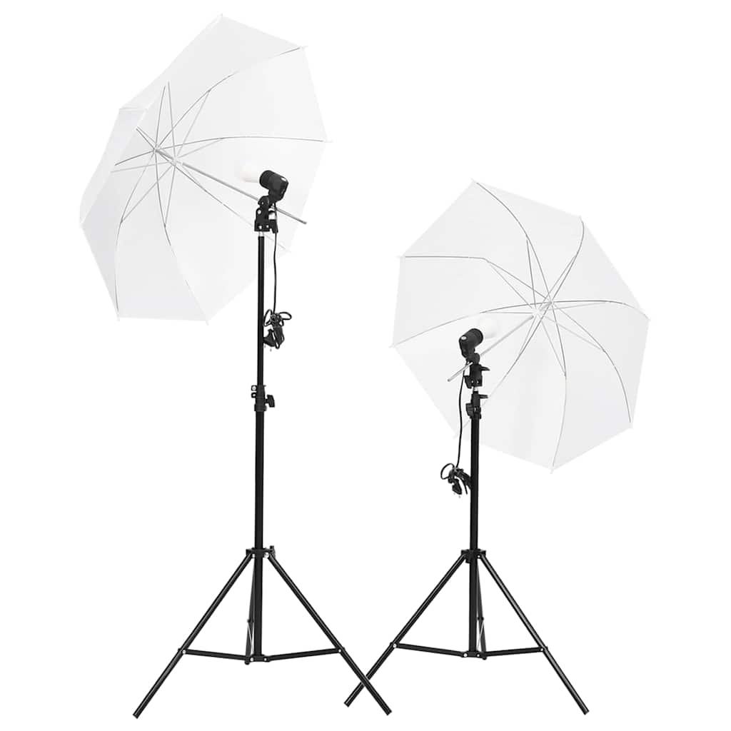 Vidaxl Photo Studio Set mit Beleuchtungsset und Hintergrund