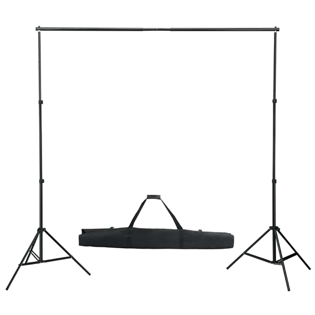 Vidaxl Photo Studio Set mit Beleuchtungsset und Hintergrund