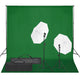 Vidaxl Photo Studio Set mit Beleuchtungsset und Hintergrund
