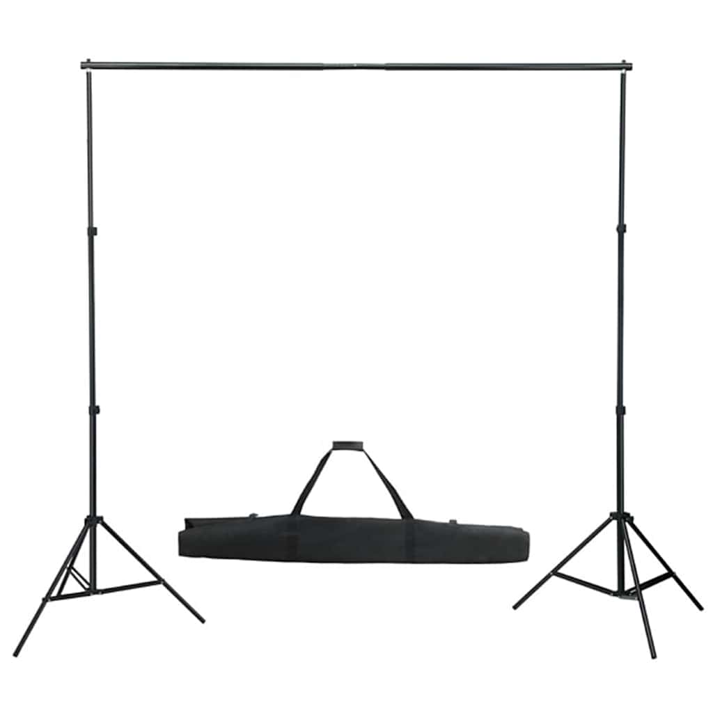 Vidaxl Photo Studio Set mit Beleuchtungsset und Hintergrund