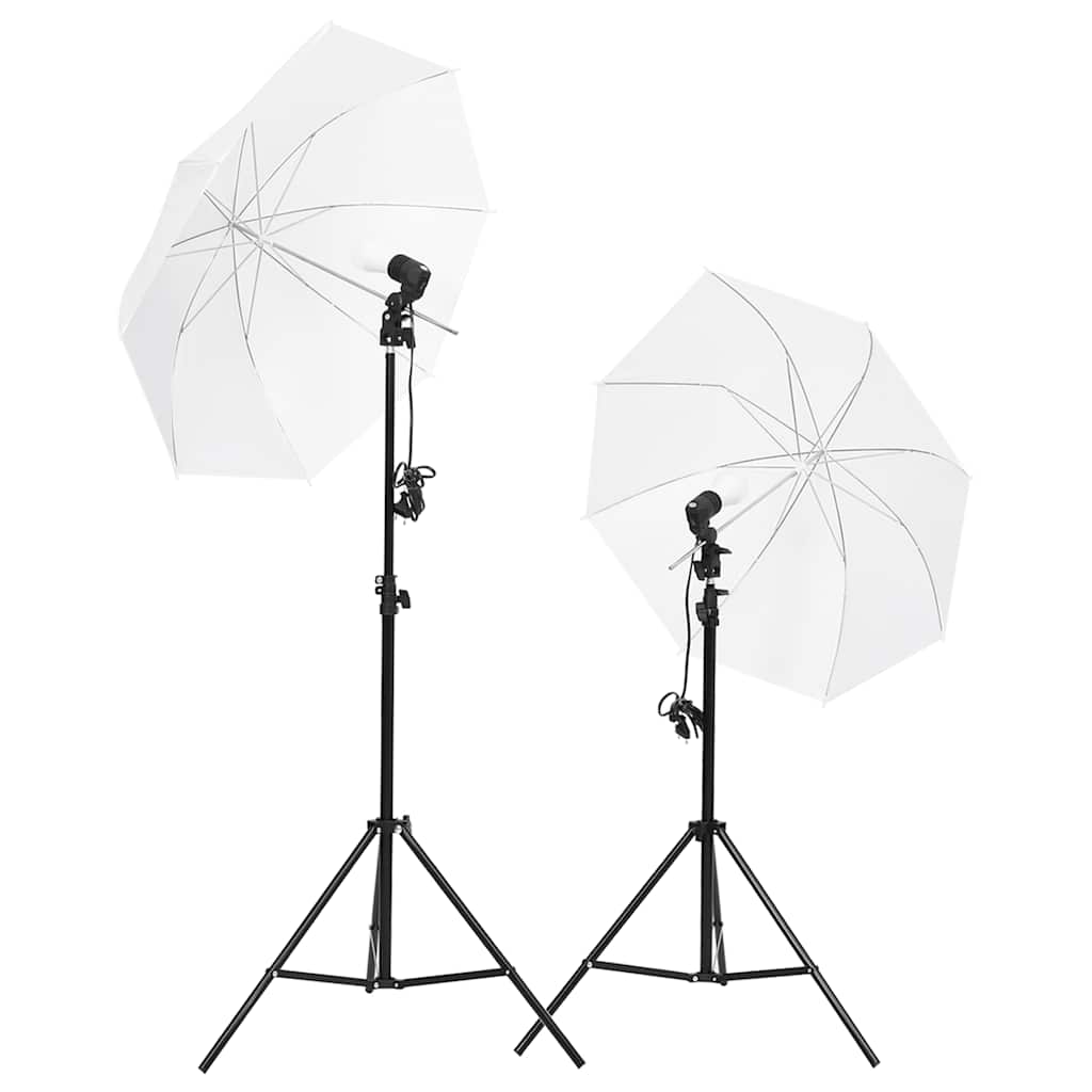 Vidaxl Photo Studio Set mit Beleuchtungsset und Hintergrund