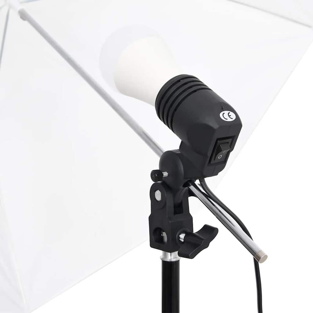 Vidaxl Photo Studio Set mit Beleuchtungsset und Hintergrund
