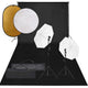 Vidaxl Photo Studio -Set mit Beleuchtungssatz, Hintergrund und Reflektor