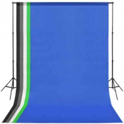 Vidaxl Photo Studio Set mit Softbox -Lampe, Hintergrund und Reflektor