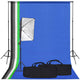 Vidaxl Photo Studio Set mit Softbox -Lampe und Hintergrund