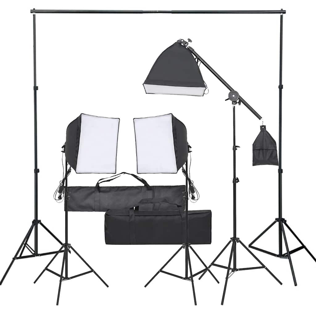 Vidaxl Photo Studio Set mit Beleuchtungssatz