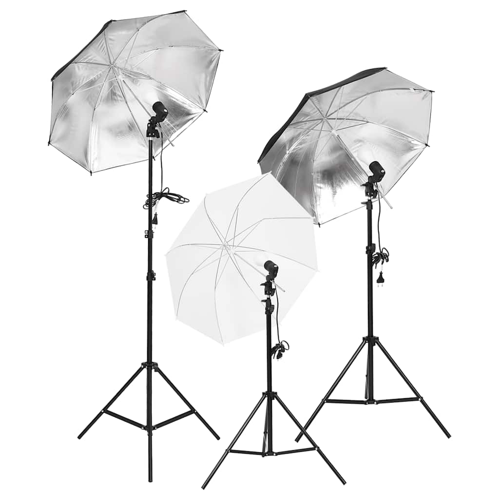 Vidaxl Photo Studio Set mit Beleuchtungsset und Hintergrund