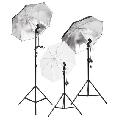 Vidaxl Photo Studio Set mit Beleuchtungsset und Hintergrund