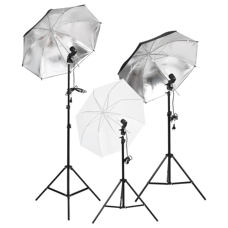 Vidaxl Photo Studio Set mit Beleuchtungsset und Hintergrund
