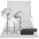 Vidaxl Photo Studio Set mit Beleuchtungsset und Hintergrund