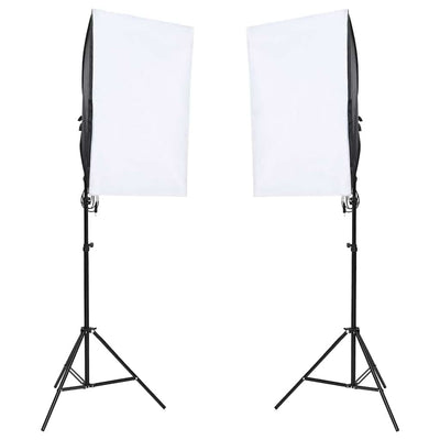 Vidaxl Photo Studio Set mit Beleuchtungsset und Hintergrund