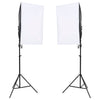 Vidaxl Photo Studio Set mit Beleuchtungsset und Hintergrund