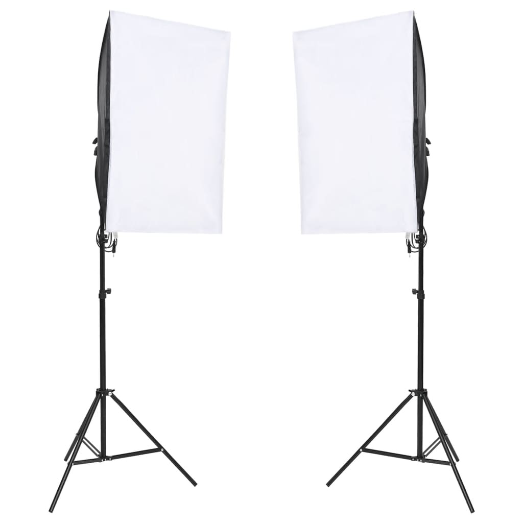 Vidaxl Photo Studio Set mit Beleuchtungsset und Hintergrund