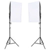 Vidaxl Photo Studio Set mit Beleuchtungsset und Hintergrund