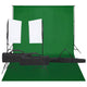 Vidaxl Photo Studio Set mit Beleuchtungsset und Hintergrund