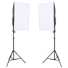 Vidaxl Photo Studio Set mit Beleuchtungsset und Hintergrund