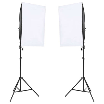 Vidaxl Photo Studio Set mit Beleuchtungsset und Hintergrund