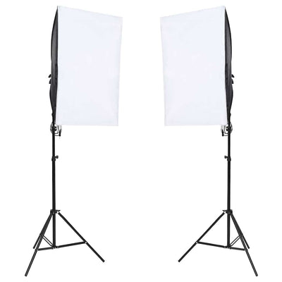 Vidaxl Photo Studio Set mit Beleuchtungsset und Hintergrund