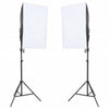 Vidaxl Photo Studio Set mit Beleuchtungsset und Hintergrund