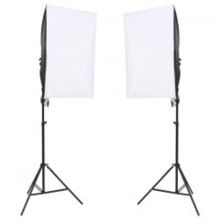 Vidaxl Photo Studio -Set mit Beleuchtungssatz, Hintergrund und Reflektor