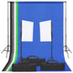 Vidaxl Photo Studio Set mit Beleuchtungsset und Hintergrund