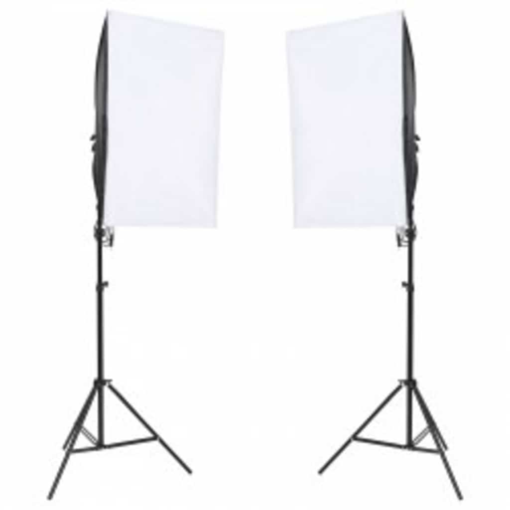 Vidaxl Photo Studio Set mit Beleuchtungsset und Hintergrund