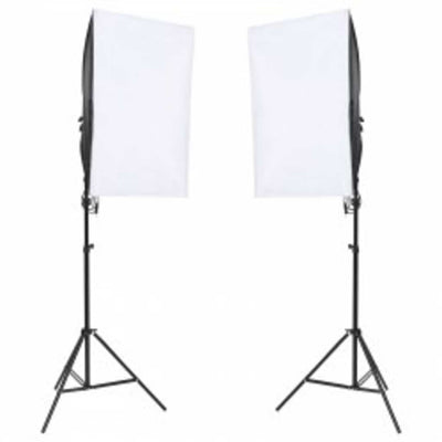 Vidaxl Photo Studio Set mit Beleuchtungsset und Hintergrund
