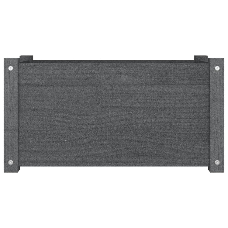 VIDAXL -Planungsbox 60x31x31 cm Festkiefergrau