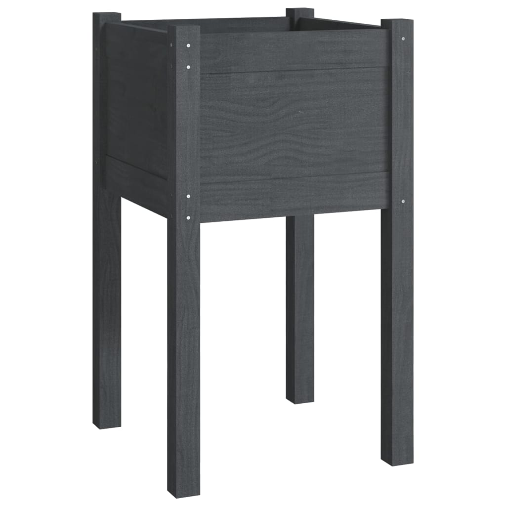 VIDAXL -Planungsbox 40x40x70 cm Festkiefergrau